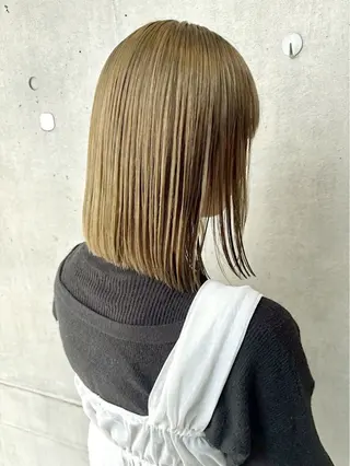 カラー yukii 橋本　心🫧のヘアスタイル