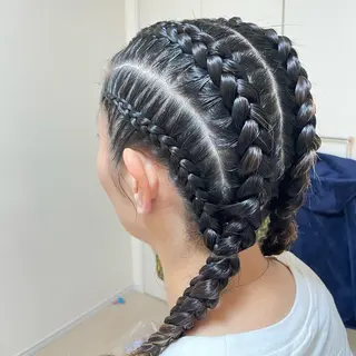 セミロング ヘアアレンジ 本橋 琴実のヘアスタイル