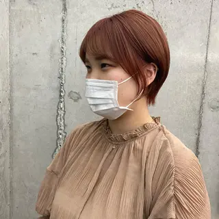 ショート カラー ハイトーン/デザイン hirokiのヘアスタイル