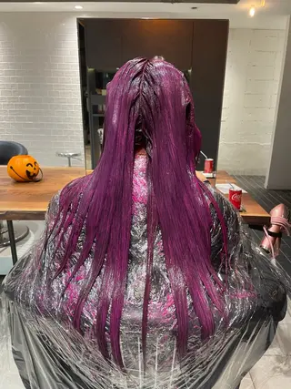 ロング 髪質改善✨高級カラー 野井琢生のヘアスタイル