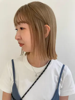 ショート カラー 【吉祥寺】ショート/ レイヤーボブ/ryoのヘアスタイル