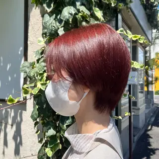 ショート mary'sメリー /ニュアンスカラーのヘアスタイル
