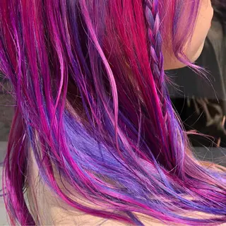 ミディアム カラー 鴫原 亜弥のヘアスタイル