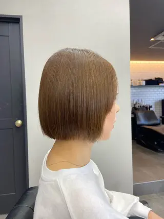 ショート 韓国風・透明感カラー 💫ami💫のヘアスタイル