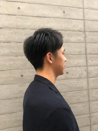 メンズ ✨色持ちの良い艶 カラー✨蟹江真世のヘアスタイル