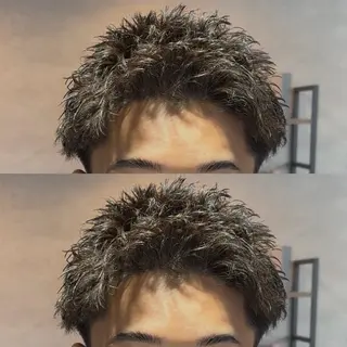 ショート パーマ指名率No1 メンズ特化ケイトのヘアスタイル