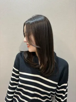 セミロング レイヤー/ハイライト /立川/赤池宏隆のヘアスタイル