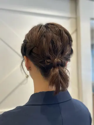 ヘアアレンジ 髪質改善カラー /ヘアメ🎀みさきのヘアスタイル