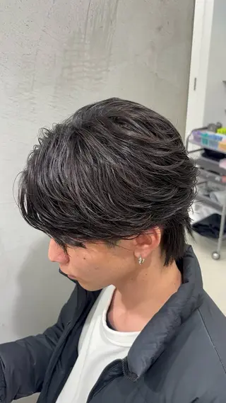 ショート パーマ メンズ 名古屋メンズパーマ /松井生のヘアスタイル