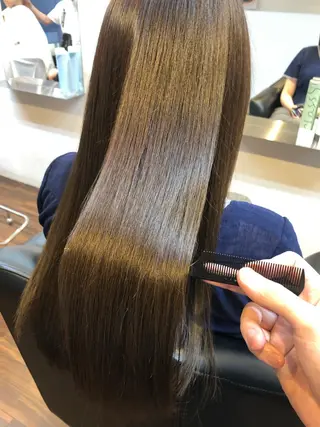 ロング 松田 光雄のヘアスタイル