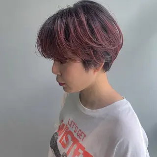 ショート シガ ミクトのヘアスタイル