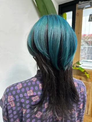 カラー ✨透明感カラー🌱 上村　舜のヘアスタイル