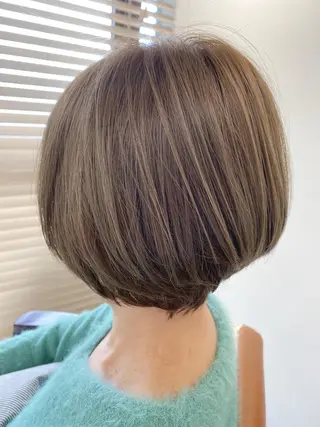 ショート カラー ハイライト⭐️上野 高広のヘアスタイル