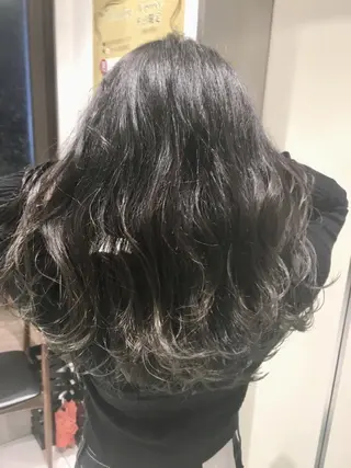 ロング カラー 店長 小池アキトのヘアスタイル