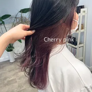 セミロング カラー . AYUKAのヘアスタイル