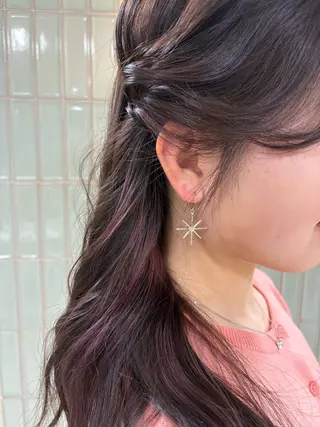 カラー 🌿新宿 カットモデル🫧のヘアスタイル