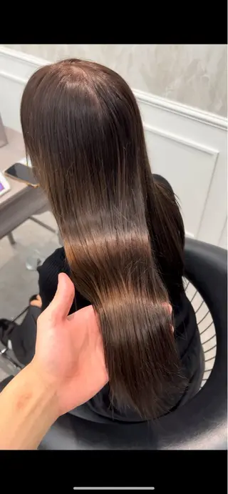 ロング 橋本 倫生のヘアスタイル