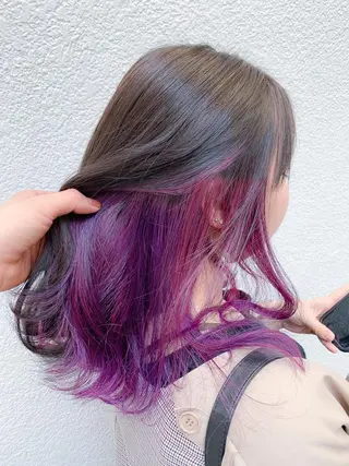 セミロング カラー 新宿徒歩5分 透明感カラーのその他イメージ