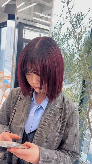 ミディアム ボブ特化 似合わせヘア/かずきのヘアスタイル