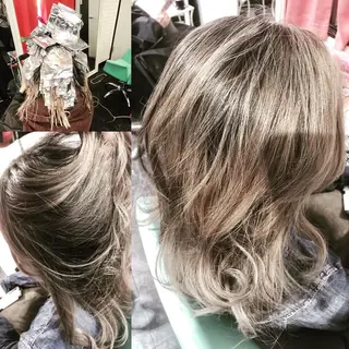 セミロング 松本 和人のヘアスタイル