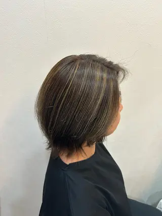 カラー 濵嶋 叶帆のヘアスタイル