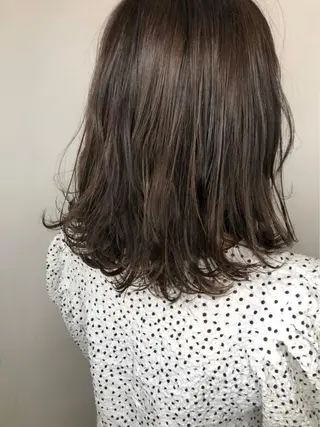 ミディアム 🫧‪縮毛矯正 かとうよしき🫧のヘアスタイル