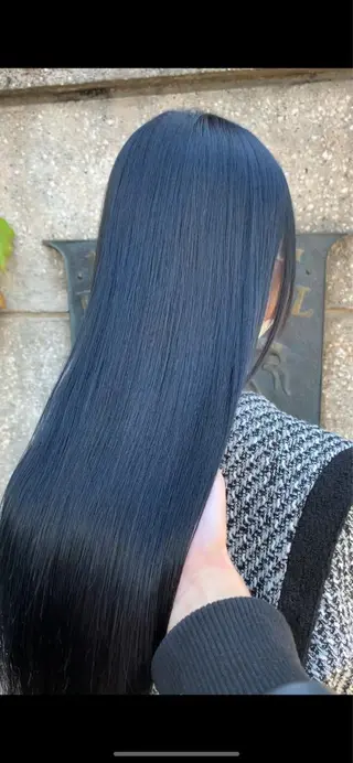 ロング カラー れい🫧 ハイトーン特化のヘアスタイル