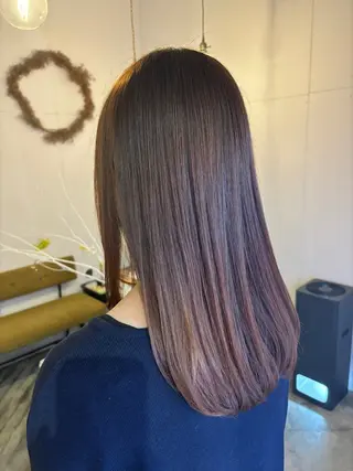 ロング カラー はっとり ななせのヘアスタイル