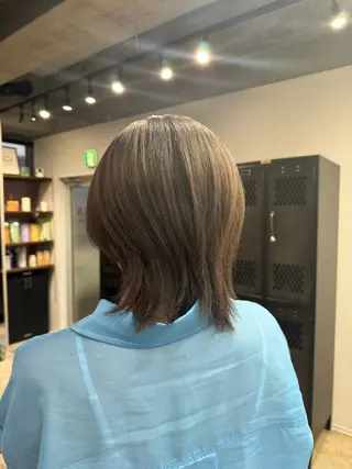 カラー ルシ🎨/ハイトーン デザイン/髪質改善のヘアスタイル