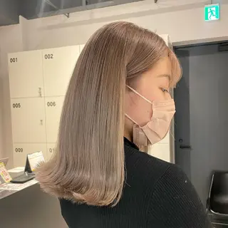 ミディアム カラー ブリーチ👩🦳/ ✂︎MANAMIのヘアスタイル