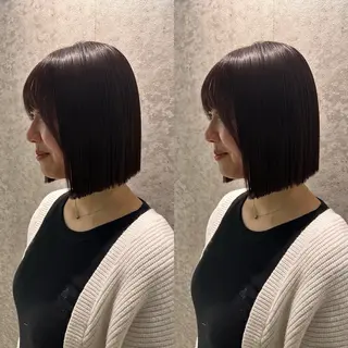 ショート ブリーチなしW🎀 髪質改善／はのんのヘアスタイル