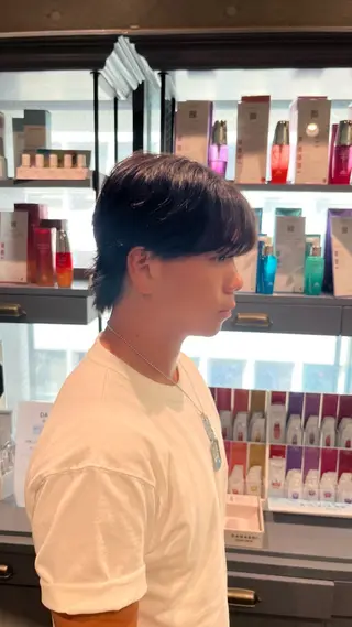 メンズ メンズカット パーマ飯野友喜のヘアスタイル