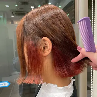 ショート カラー メンズ 🦋髪質改善 今宮梨沙🦋のヘアスタイル