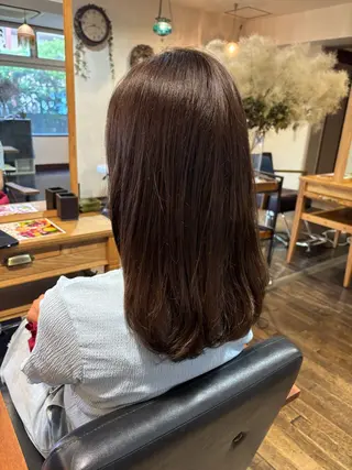 カラー アカリ😸🫶 カラーリスト🧡のヘアスタイル