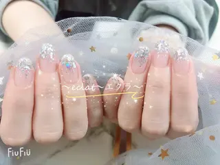 ネイル ネイルサロンエクラ 🫧Shizukaのネイルデザイン
