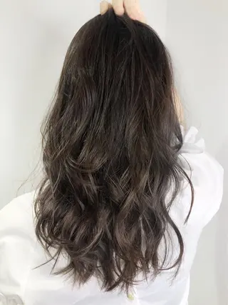 ロング カラー ヘアアレンジ ASHLEY/ miku.🥀のヘアスタイル