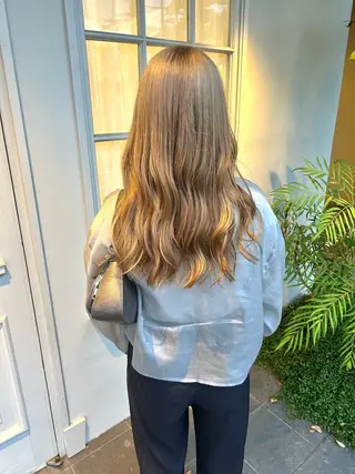 カラー AGREEけやき通り店所属・AGREE Momokaのヘアスタイル