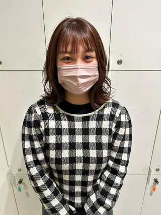 ミディアム 透明感カラー🫧 nanohaのヘアスタイル