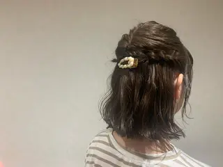 ミディアム カラー ヘアアレンジ yamauchi mikuのヘアスタイル