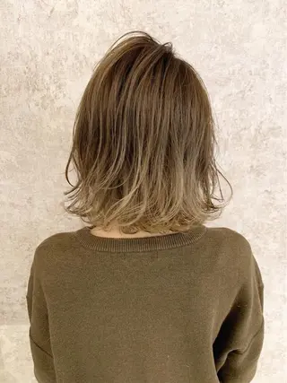 ミディアム カラー 🌟高田 聖菜🌟のヘアスタイル