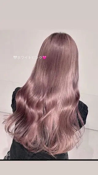 ロング カラー 🥣ケアブリーチカ ラーTakato🥛のヘアスタイル