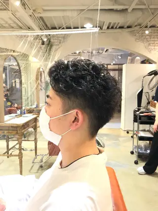 ショート パーマ レイヤー/髪質改善 /YUUKI/船橋のヘアスタイル