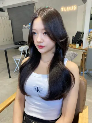 艶髪🎀大阪/ jueru💫のヘアスタイル