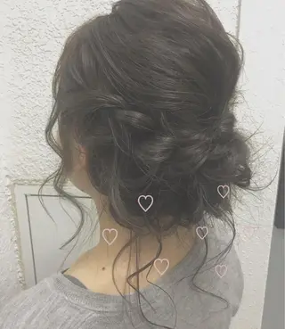 ヘアアレンジ 韓国ヘアならお任せ！ 小辻李菜💕のヘアスタイル