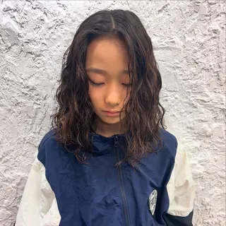 ロング 石崎 啓太のヘアスタイル