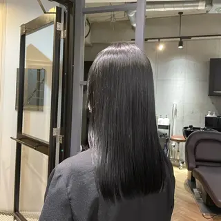 ミディアム 透明感カラー🪡🤍 nanao🤍🪡のヘアスタイル