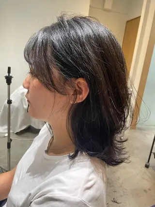 ミディアム くびれミディアム/似 合わせ/鎌倉/edAのヘアスタイル