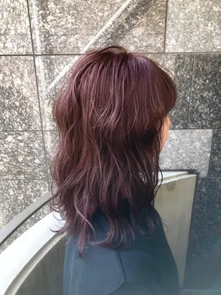 ミディアム カラーアンドケアリタ kitamuuuのヘアスタイル