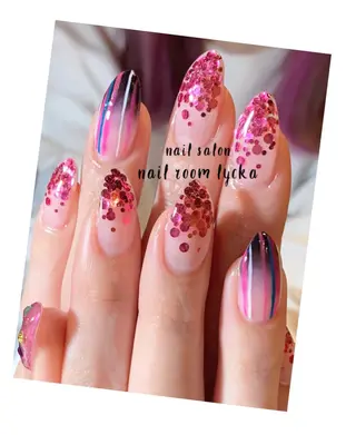 ネイル ﾈｲﾙﾙｰﾑﾘｯｶ 𝐦𝐚𝐲𝐮のネイルデザイン