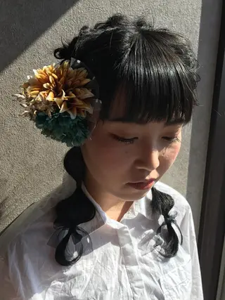 LACHIC LISAのヘアスタイル